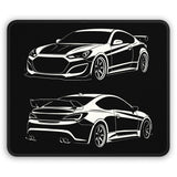 2015–2016 Hyundai Genesis Coupe Mouse Pad