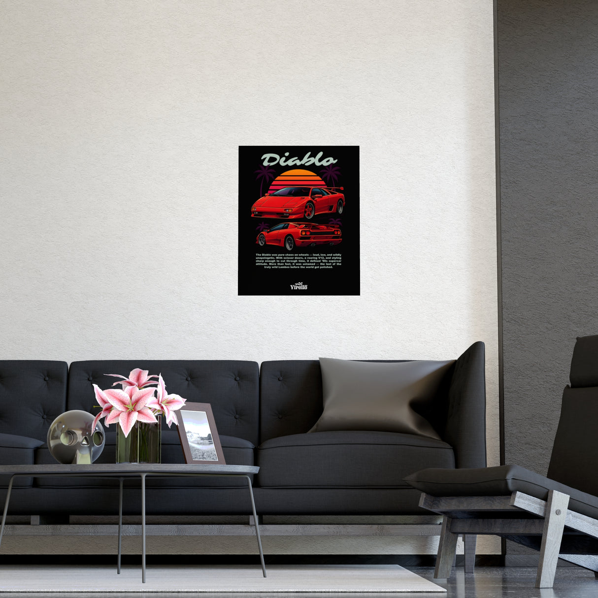 1990–2001 Lamborghini Diablo Poster