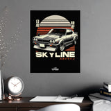 1969-1972 Nissan Skyline GT-R Poster