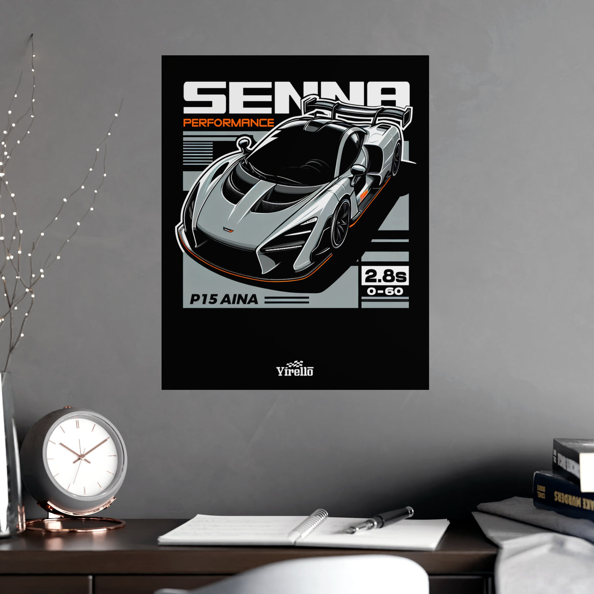 2018–2024 McLaren Senna Poster