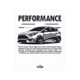 2019–2022 Ford Focus ST (MK4) Poster