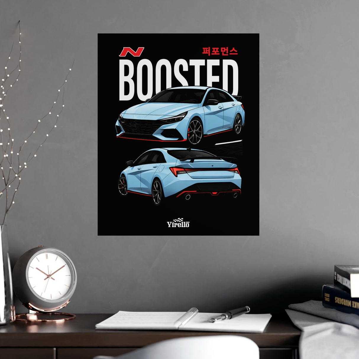 2022+ Hyundai Elantra N Poster