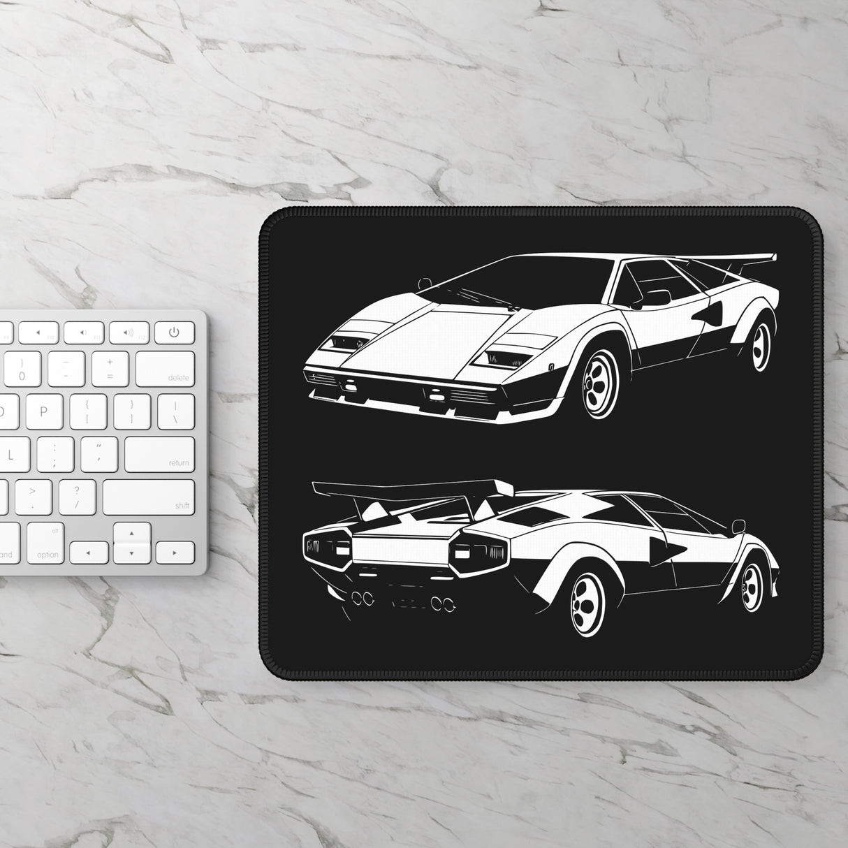 1974–1990 Lamborghini Countach Mouse Pad
