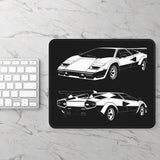 1974–1990 Lamborghini Countach Mouse Pad