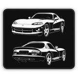 1992–2002 Dodge Viper (SR I/II) Mouse Pad
