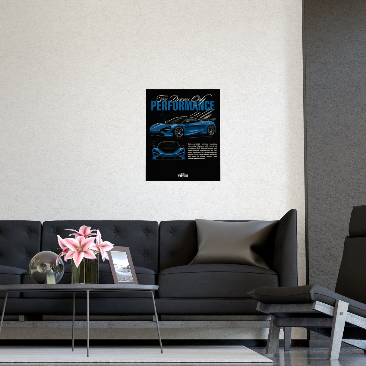 2017–2024 McLaren 720S Poster