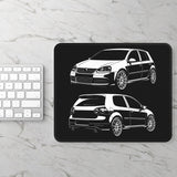 2005-2009 Volkswagen Golf GTI Mk5 Mouse Pad