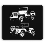 1944–1986 Jeep Wrangler Mouse Pad