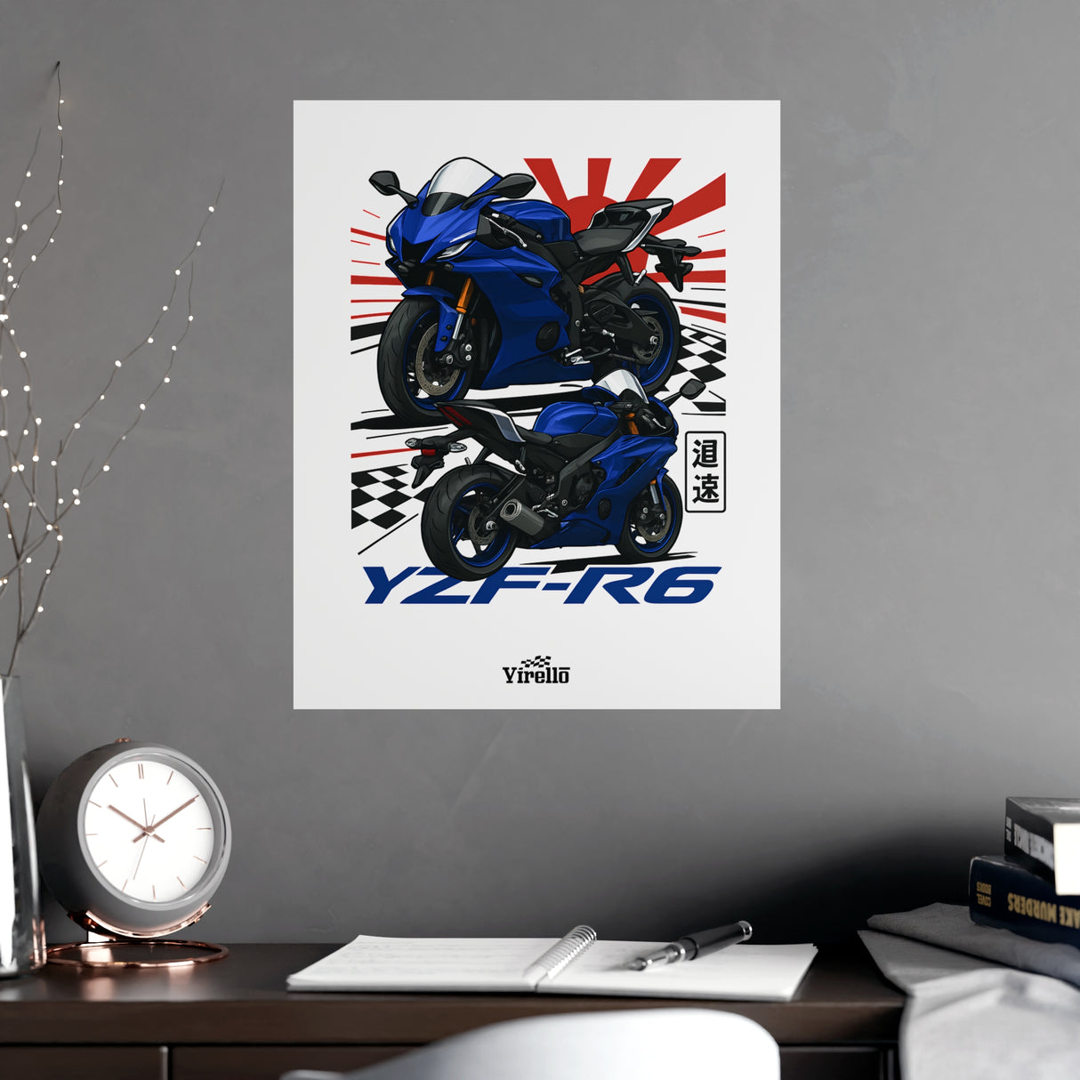 Yamaha YZF-R6 Poster
