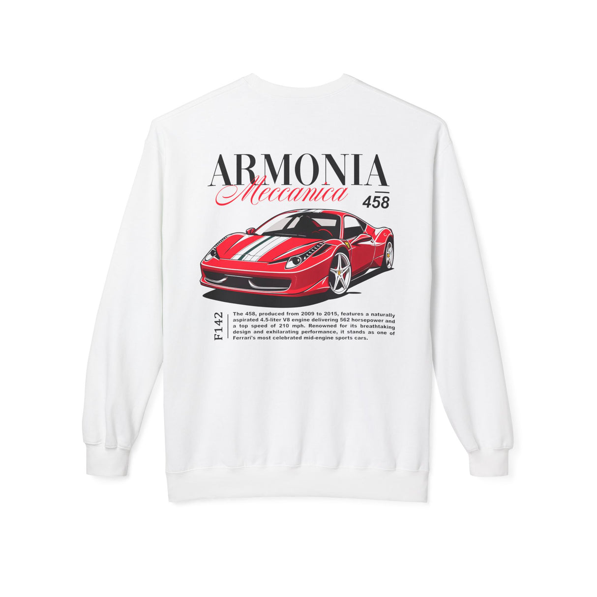 2009–2015 Ferrari 458 Italia Sweatshirt