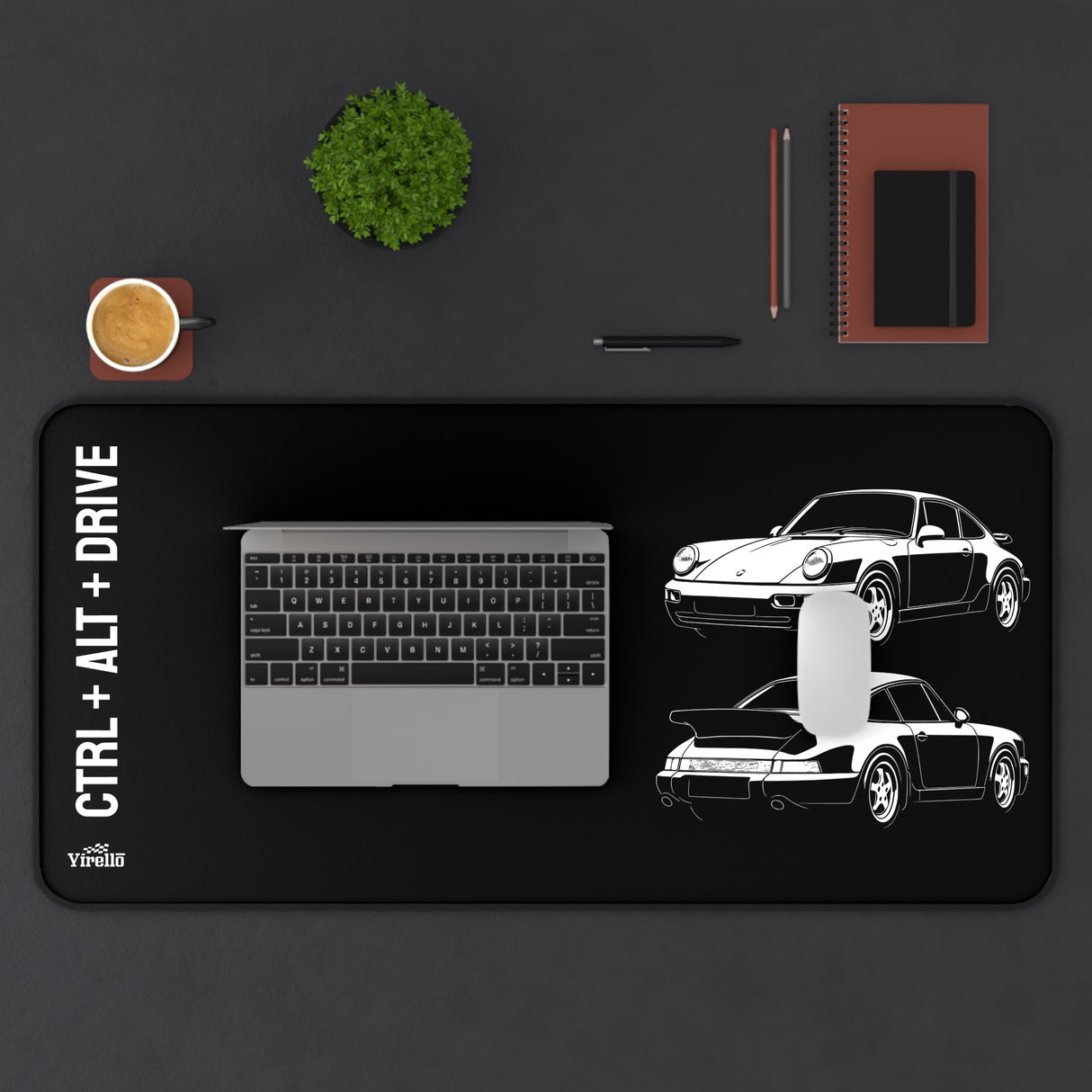 1990-1994 Porsche 911 Turbo S (964) Desk Mat