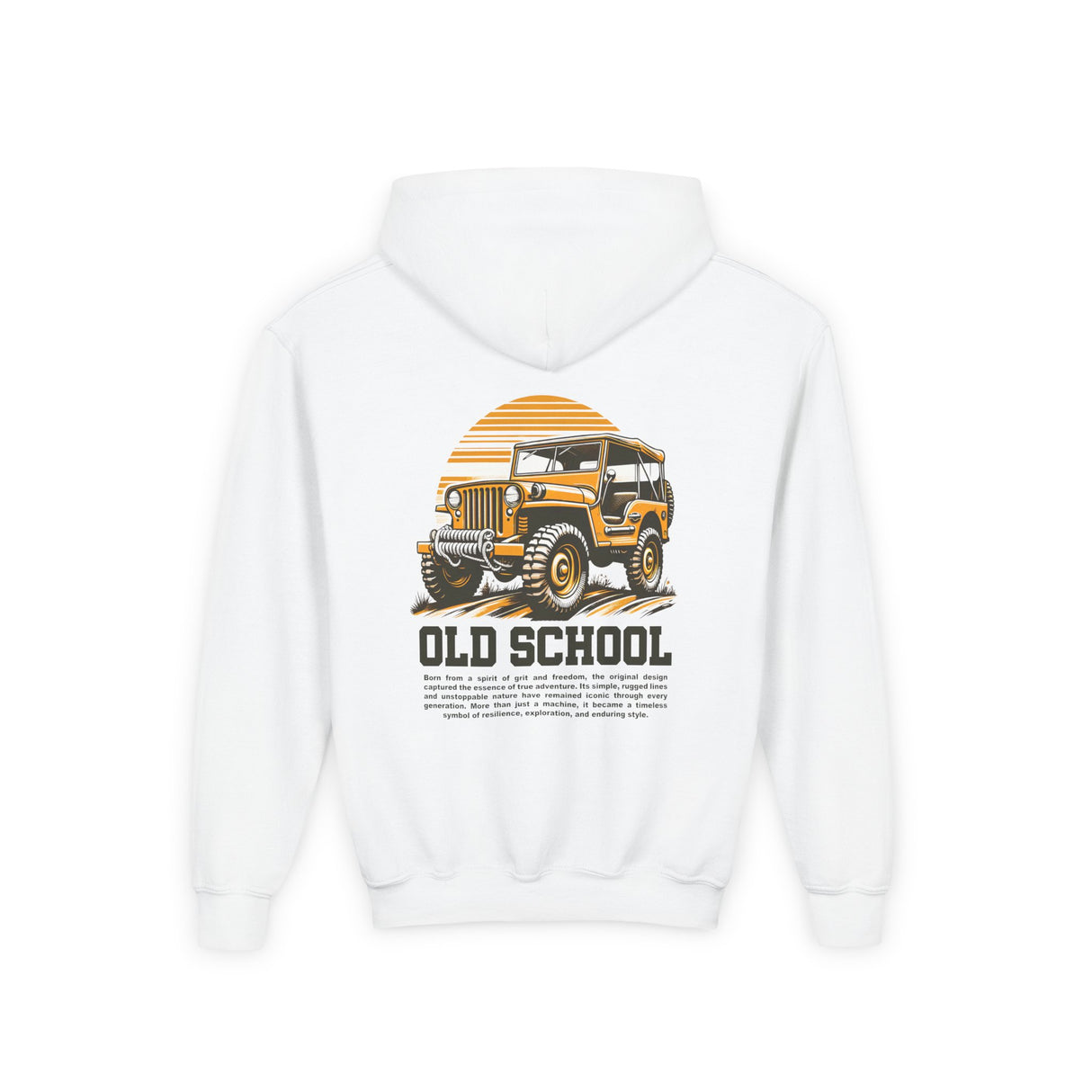 1944–1986 Jeep Wrangler Kids Hoodie
