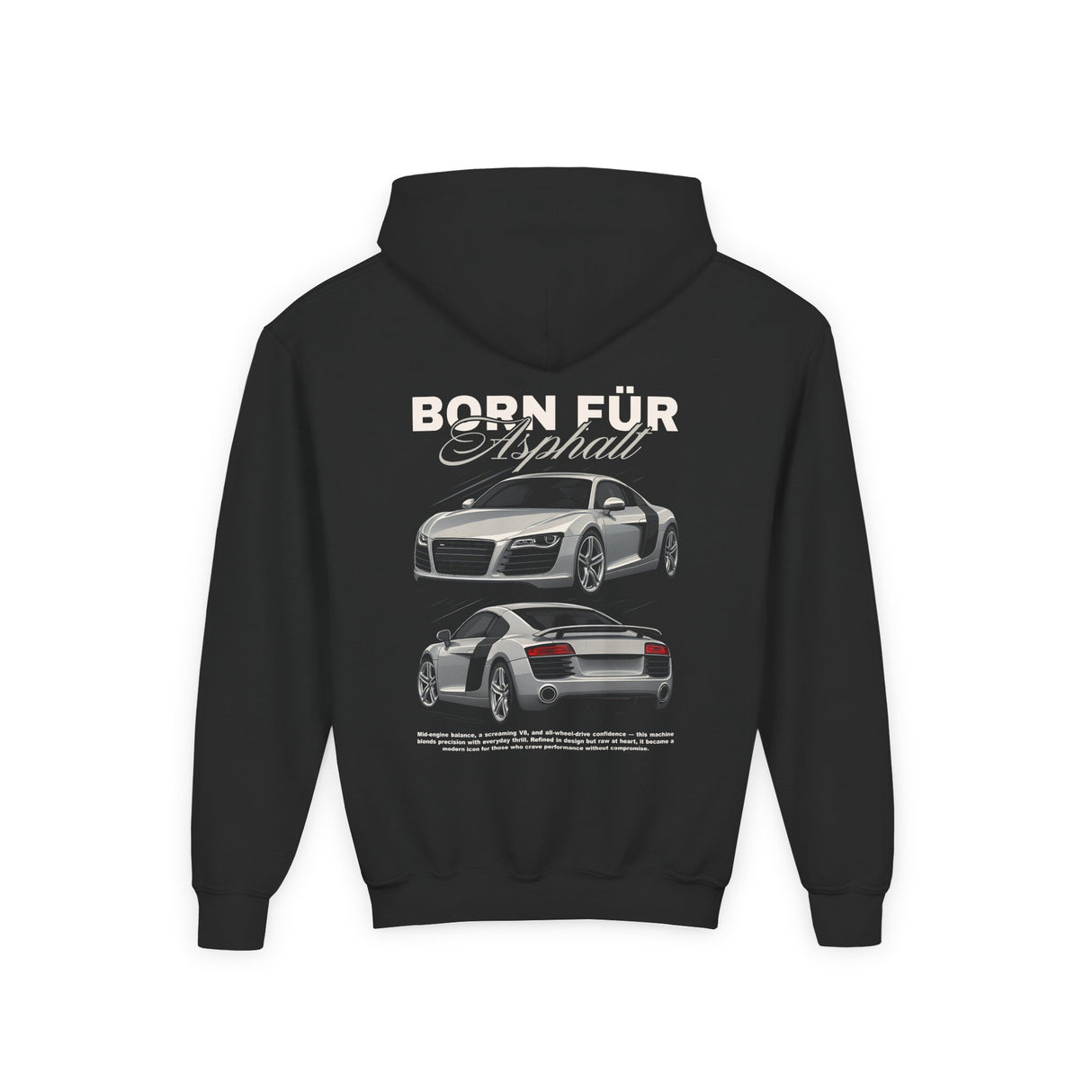 2006–2015 Audi R8 Kids Hoodie