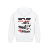 1995-1998 Nissan Skyline GT-R (R33) Kids Hoodie
