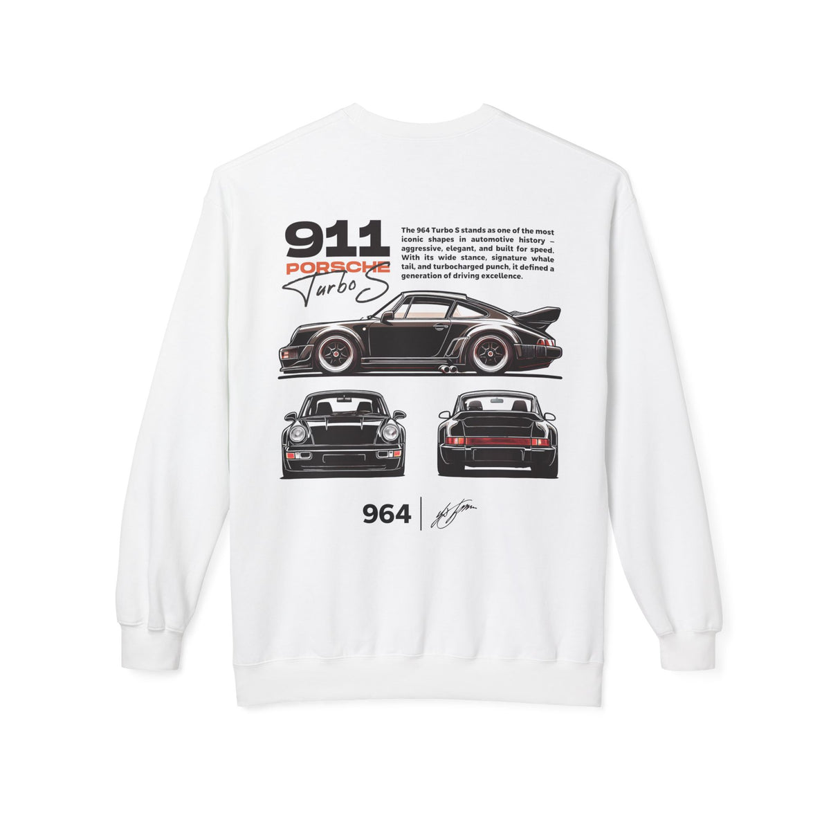 1990-1994 Porsche 911 Turbo S (964) Sweatshirt