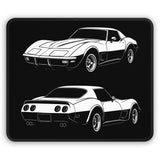 1968–1982 Chevrolet Corvette (C3) Mouse Pad
