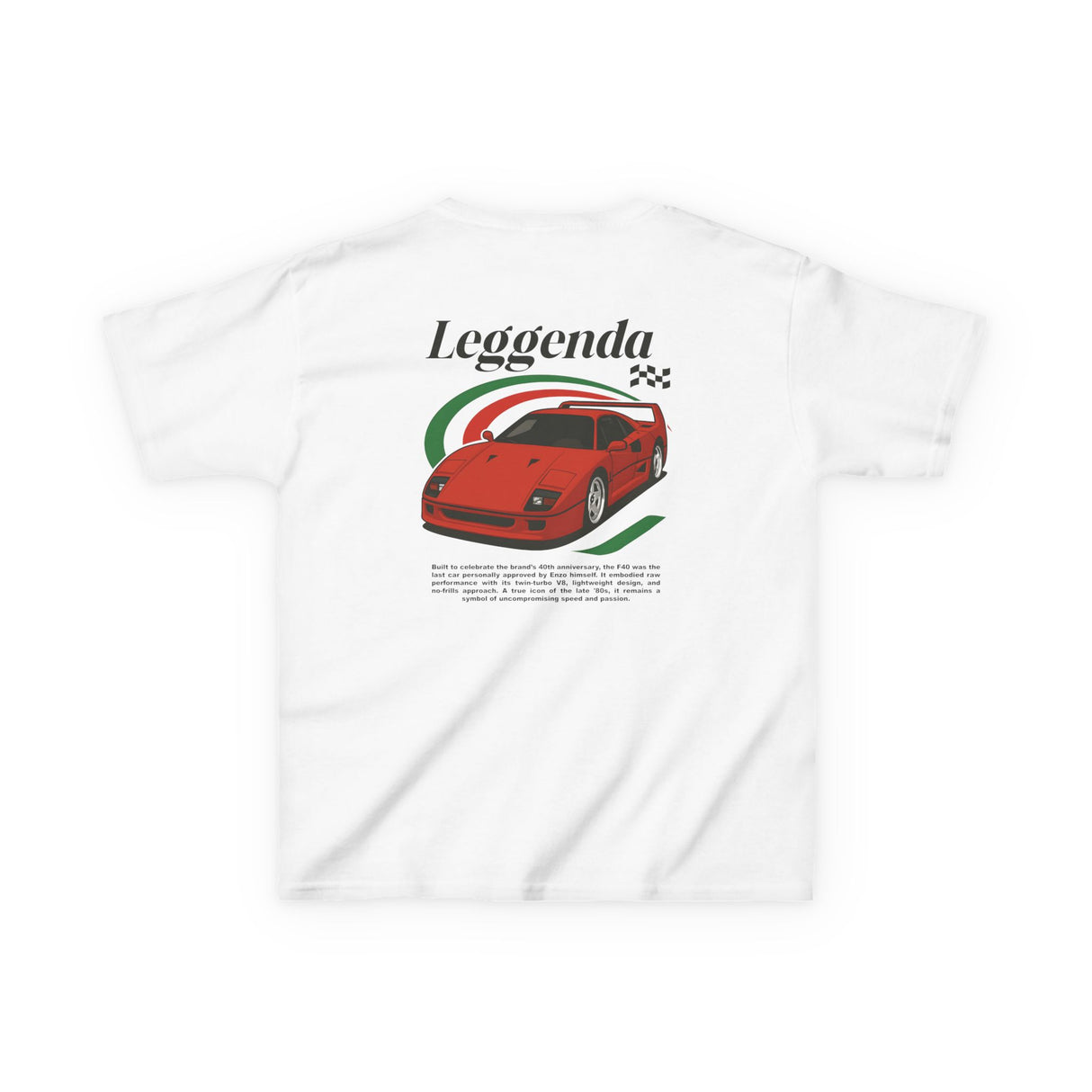 1987–1992 Ferrari F40 Kids T-Shirt