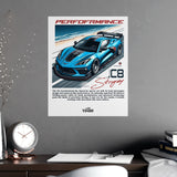 2020+ Chevrolet Corvette (C8) Poster