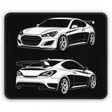 2009–2014 Hyundai Genesis Coupe Mouse Pad