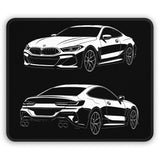 BMW M8 Mouse Pad