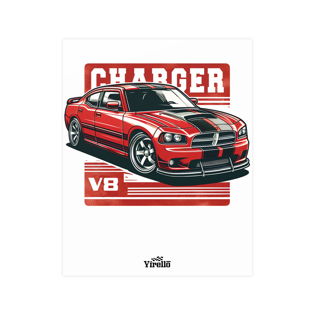 2006–2010 Dodge Charger SRT8 (LX) Poster