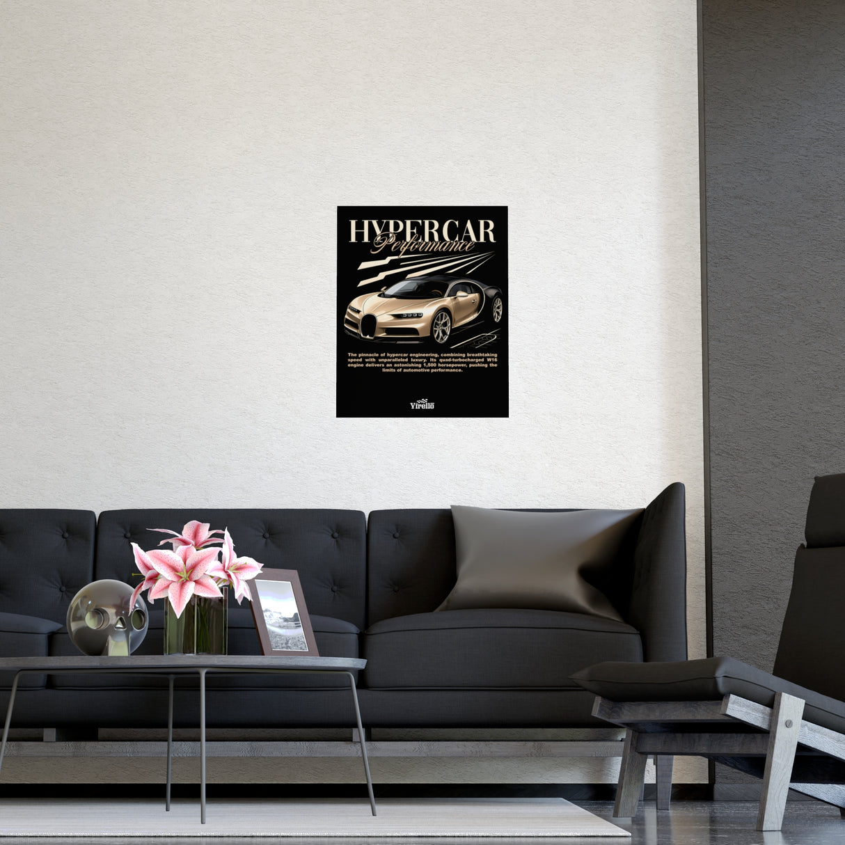 Bugatti Chiron Poster