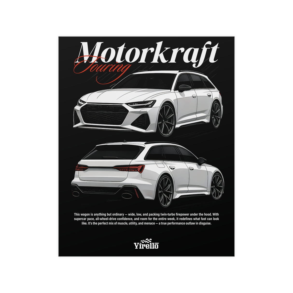 Audi RS6 Poster