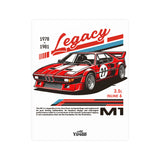 BMW M1 (E26) Poster