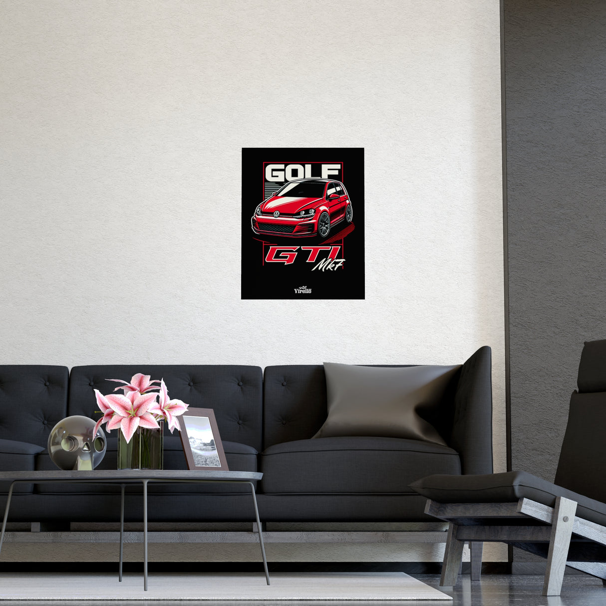 2013-2020 Volkswagen Golf GTI Mk7 Poster