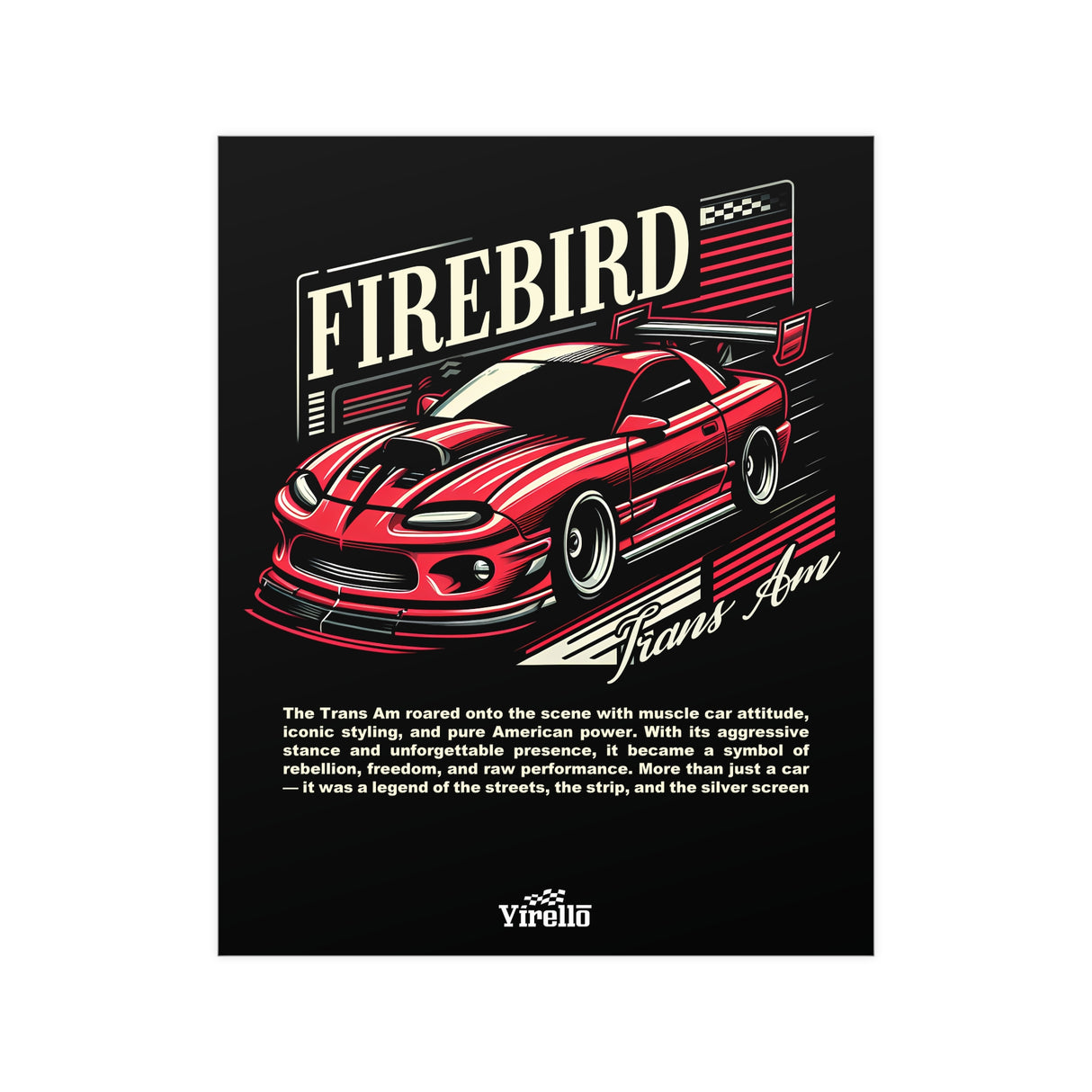 1993-2002 Pontiac Firebird Trans Am Poster