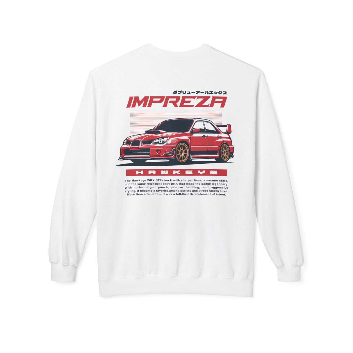 2006-2007 Subaru WRX STI "Hawkeye" Sweatshirt