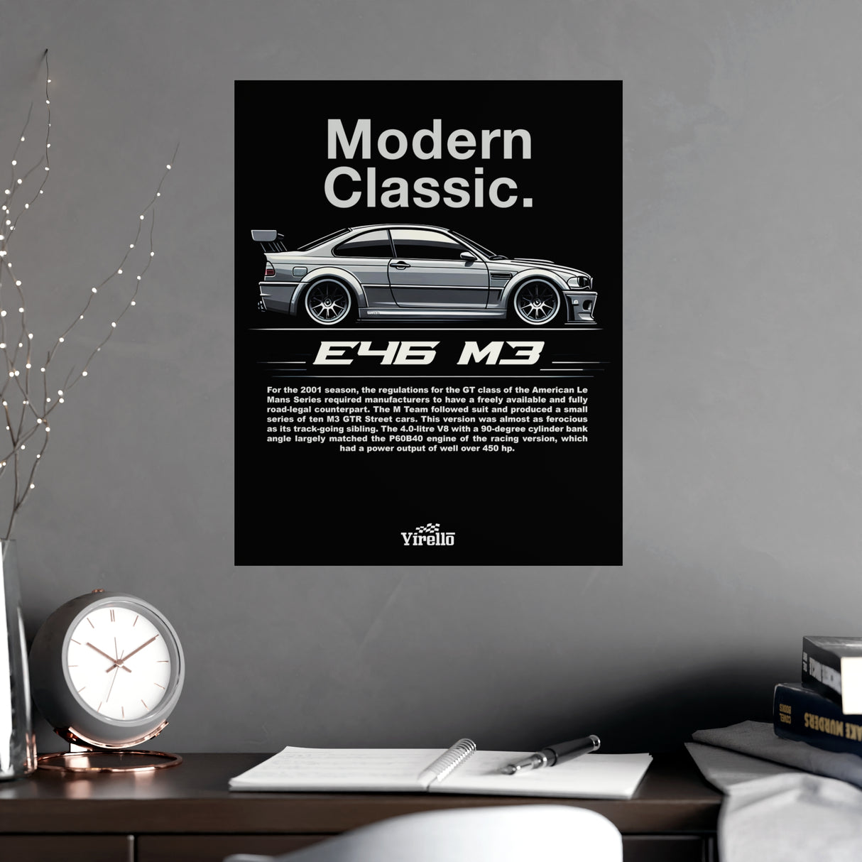 BMW M3 (E46) Poster