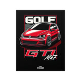 2013-2020 Volkswagen Golf GTI Mk7 Poster