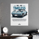 1963–1967 Chevrolet Corvette (C2) Poster