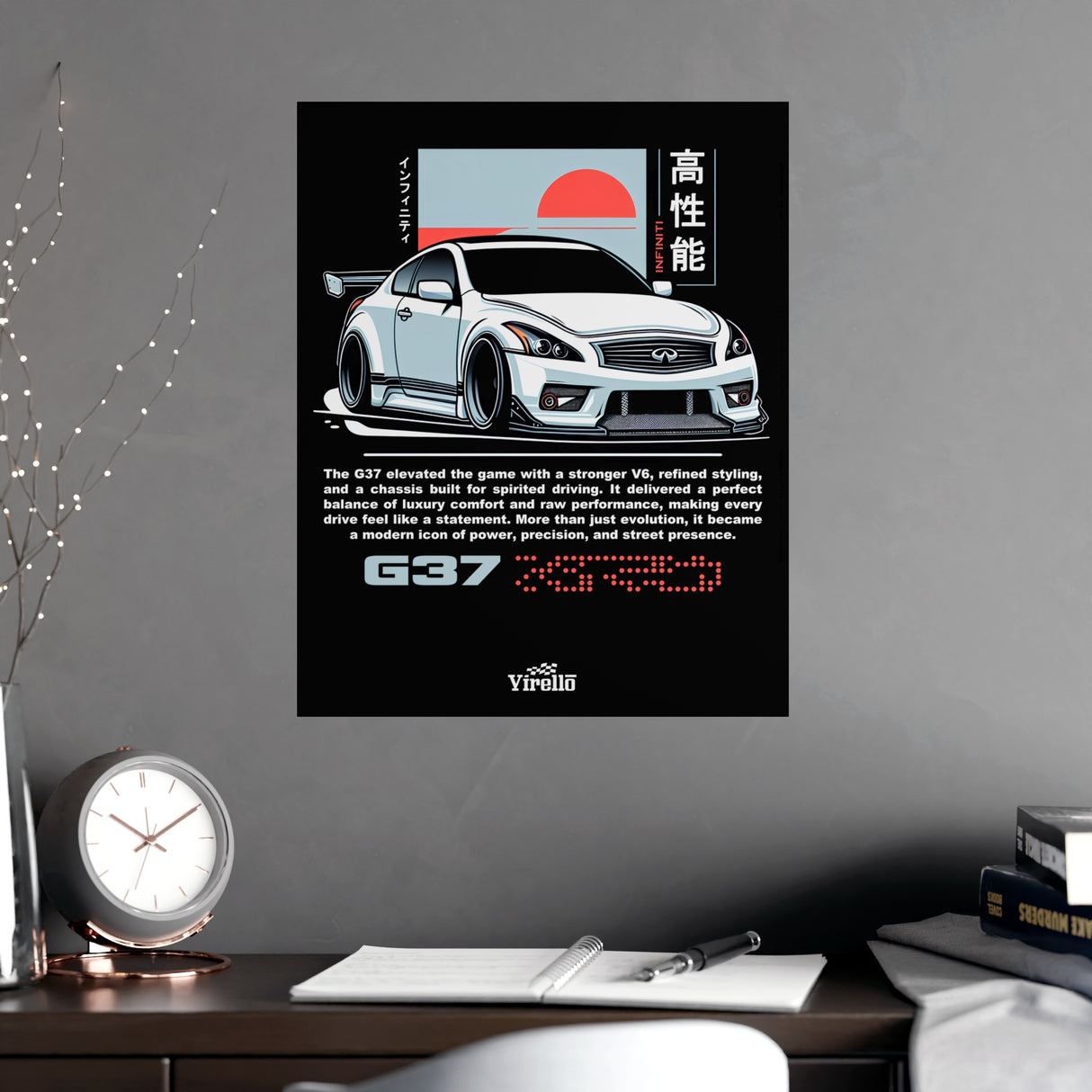 2008–2015 Infiniti G37 Poster