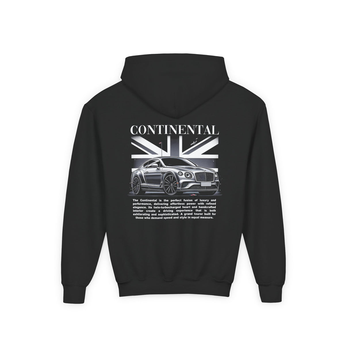 2018+ Bentley Continental GT Kids Hoodie