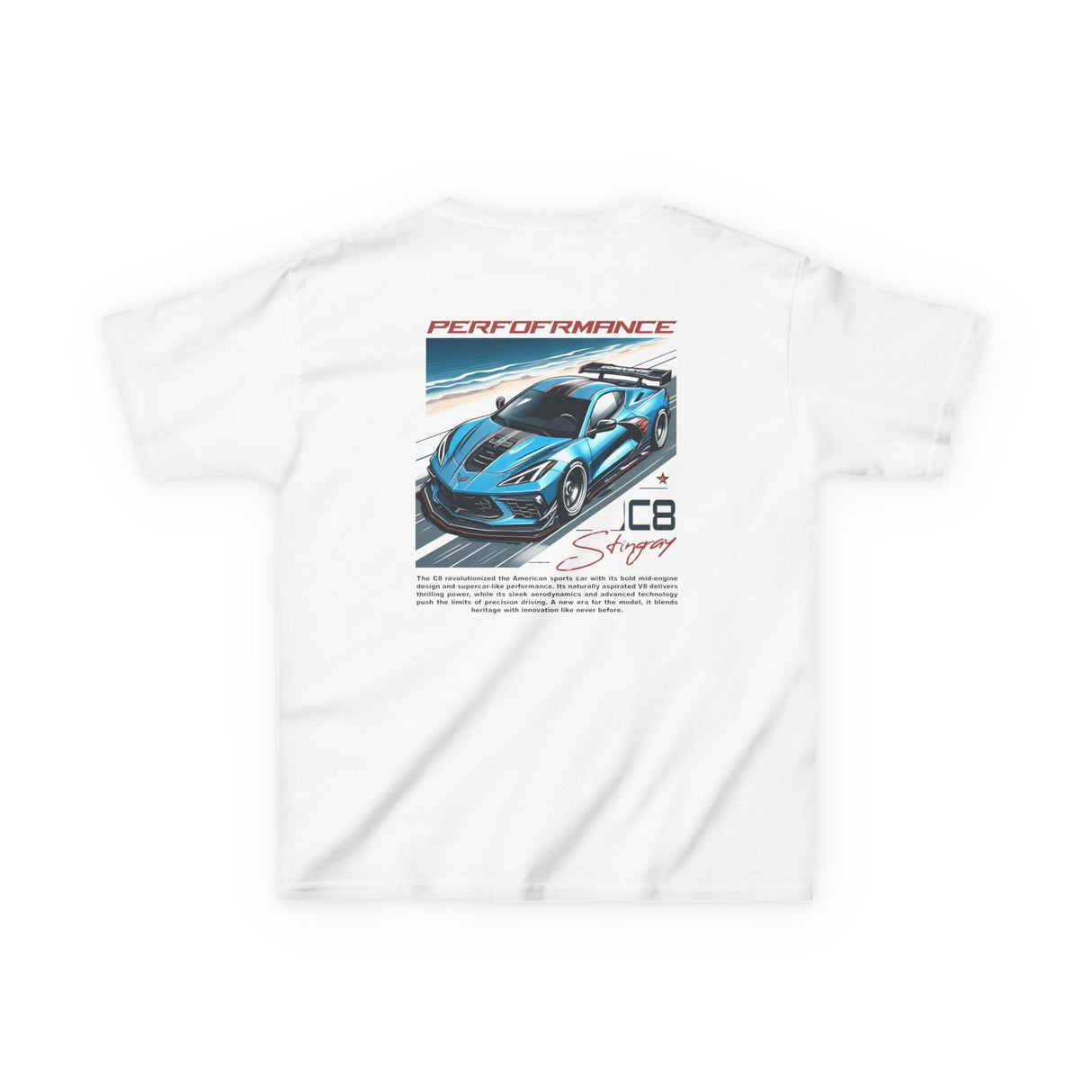 2020+ Chevrolet Corvette (C8) Kids T-Shirt
