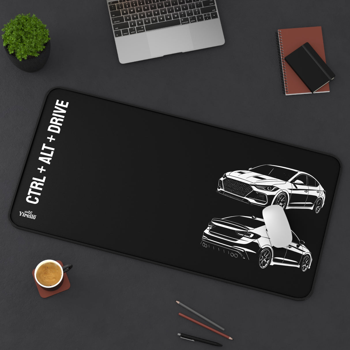 2017–2020 Hyundai Elantra Sport Desk Mat