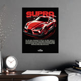 2019+ Toyota Supra Mk5 Poster