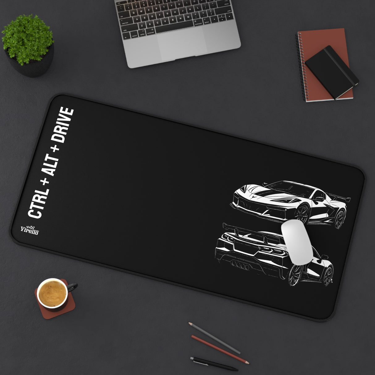2020+ Chevrolet Corvette (C8) Desk Mat