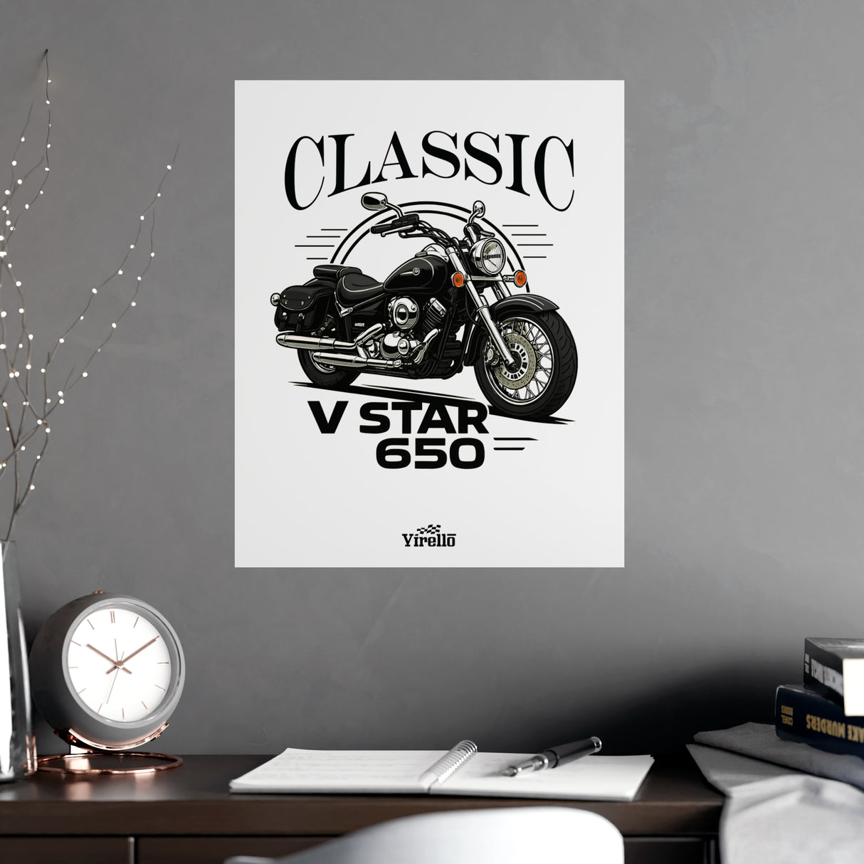 Yamaha V Star 650 Poster