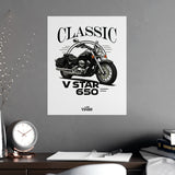 Yamaha V Star 650 Poster