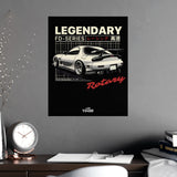 1992-2002 Mazda RX-7 (FD) Poster