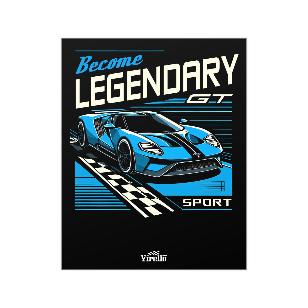 2017–2022 Ford GT Poster