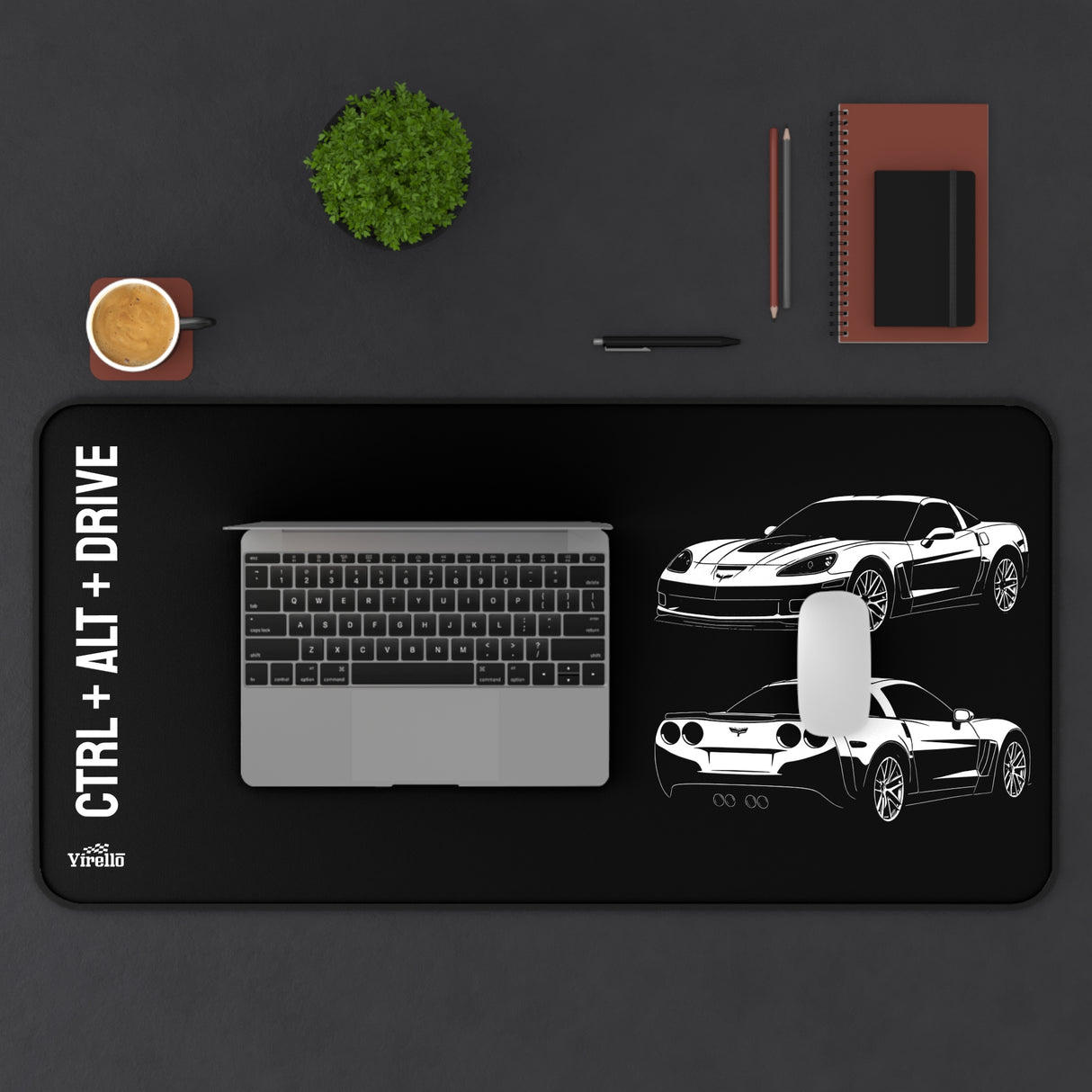 2005–2013 Chevrolet Corvette (C6) Desk Mat