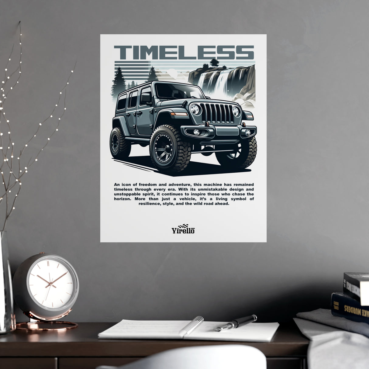 2018+ Jeep Wrangler Poster
