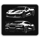 2020+ Chevrolet Corvette (C8) Mouse Pad