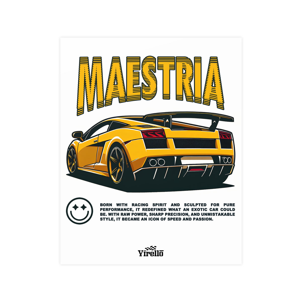 2003–2013 Lamborghini Gallardo Poster