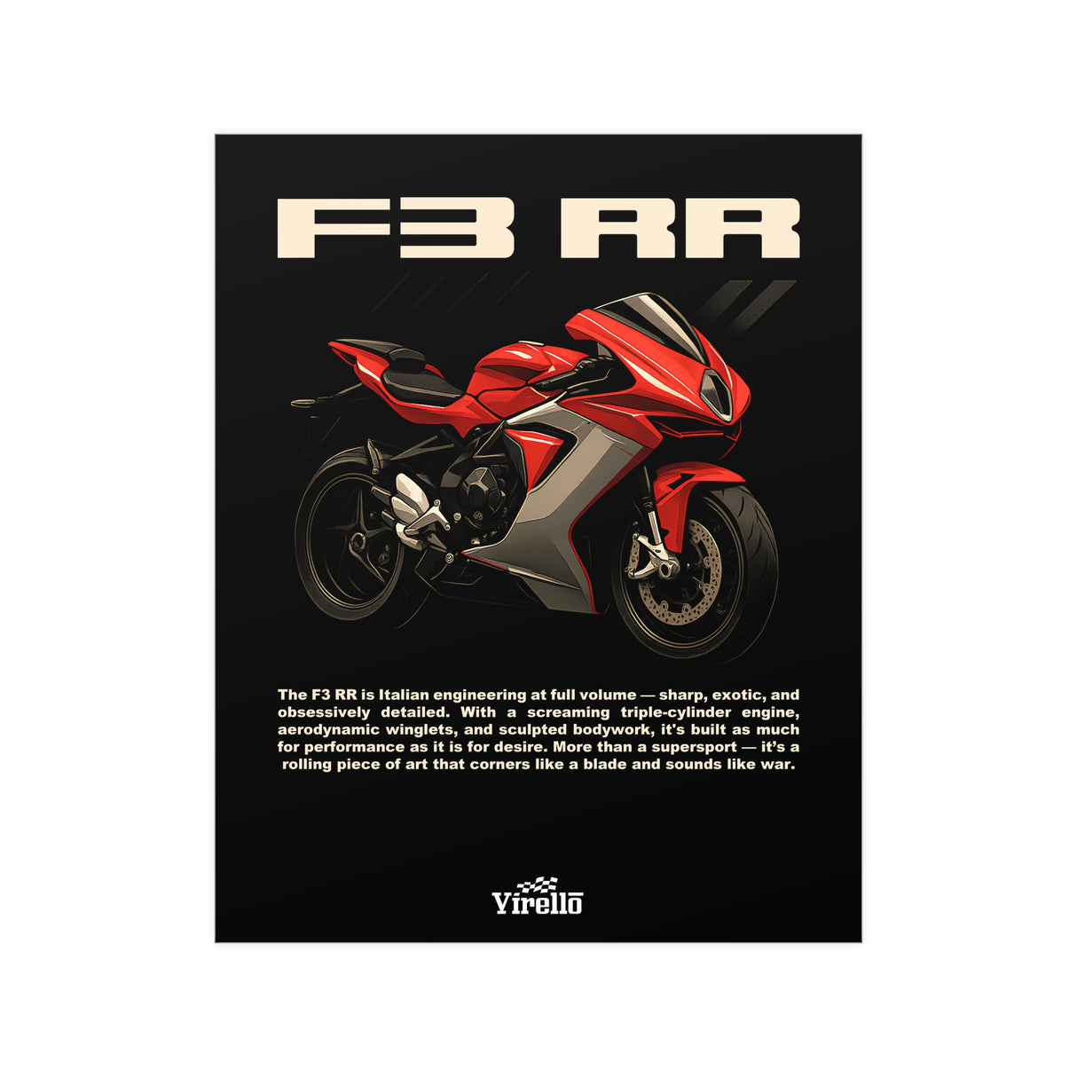 Augusta F3 RR Poster