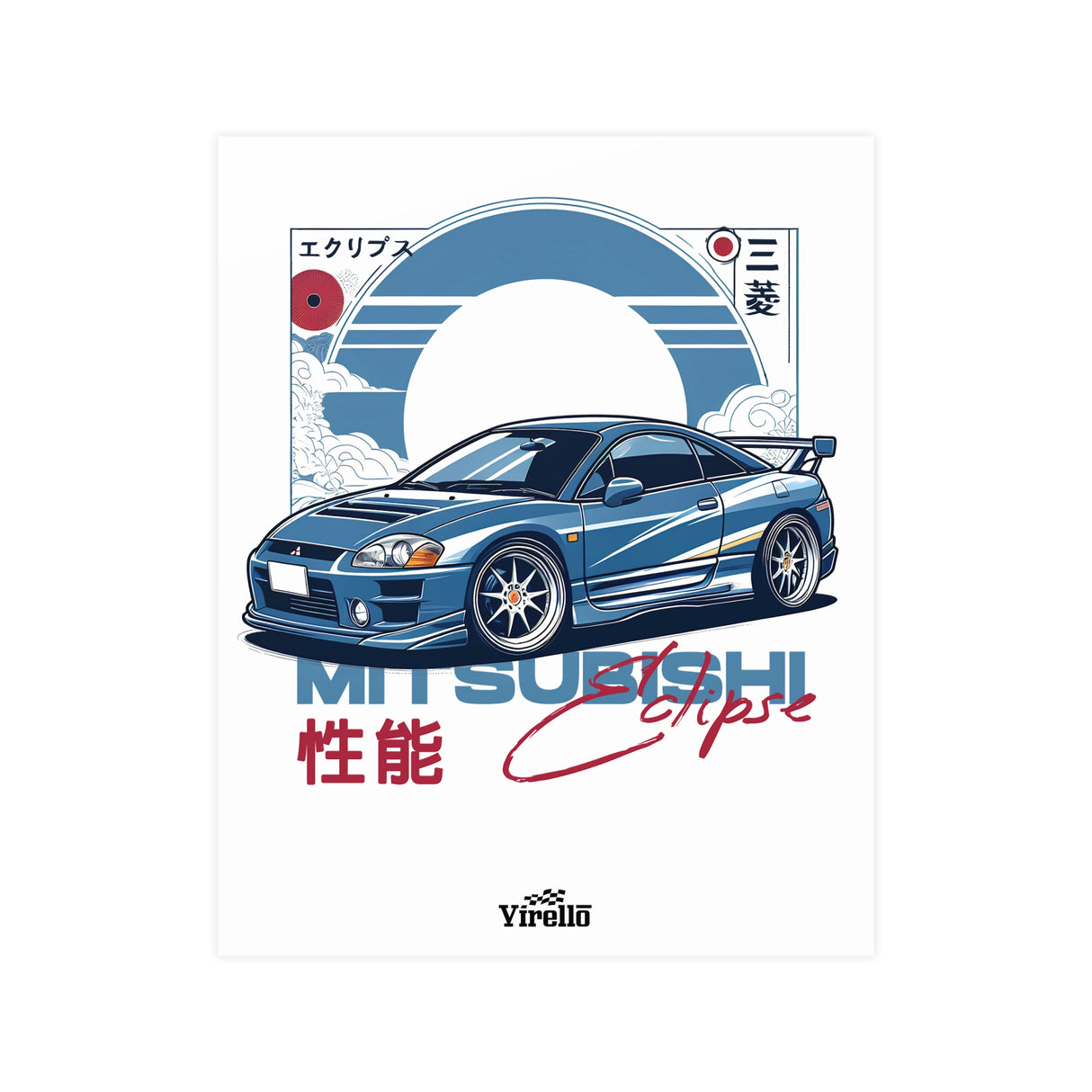 2000–2005 Mitsubishi Eclipse (3rd Gen) Poster